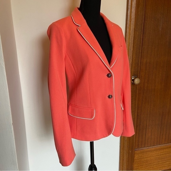 Gap Academy Blazer Fire Coral NWT - Picture 3 of 14